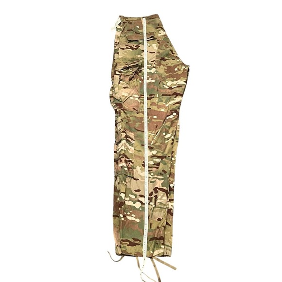 Army Camo Camouflage Woodland BDU Cargo Pants Military Combat Men Size Medium 34 - Picture 7 of 7